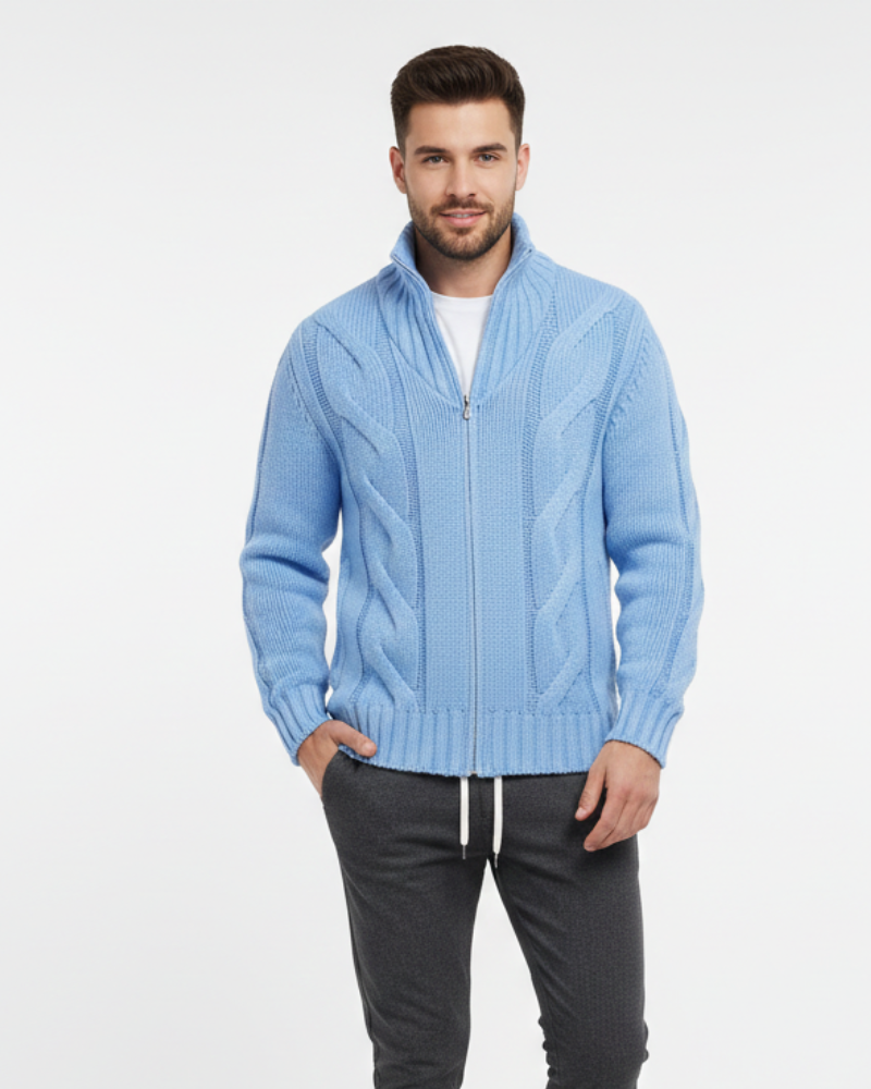 Doni | Men's Zip-Up Cardigan