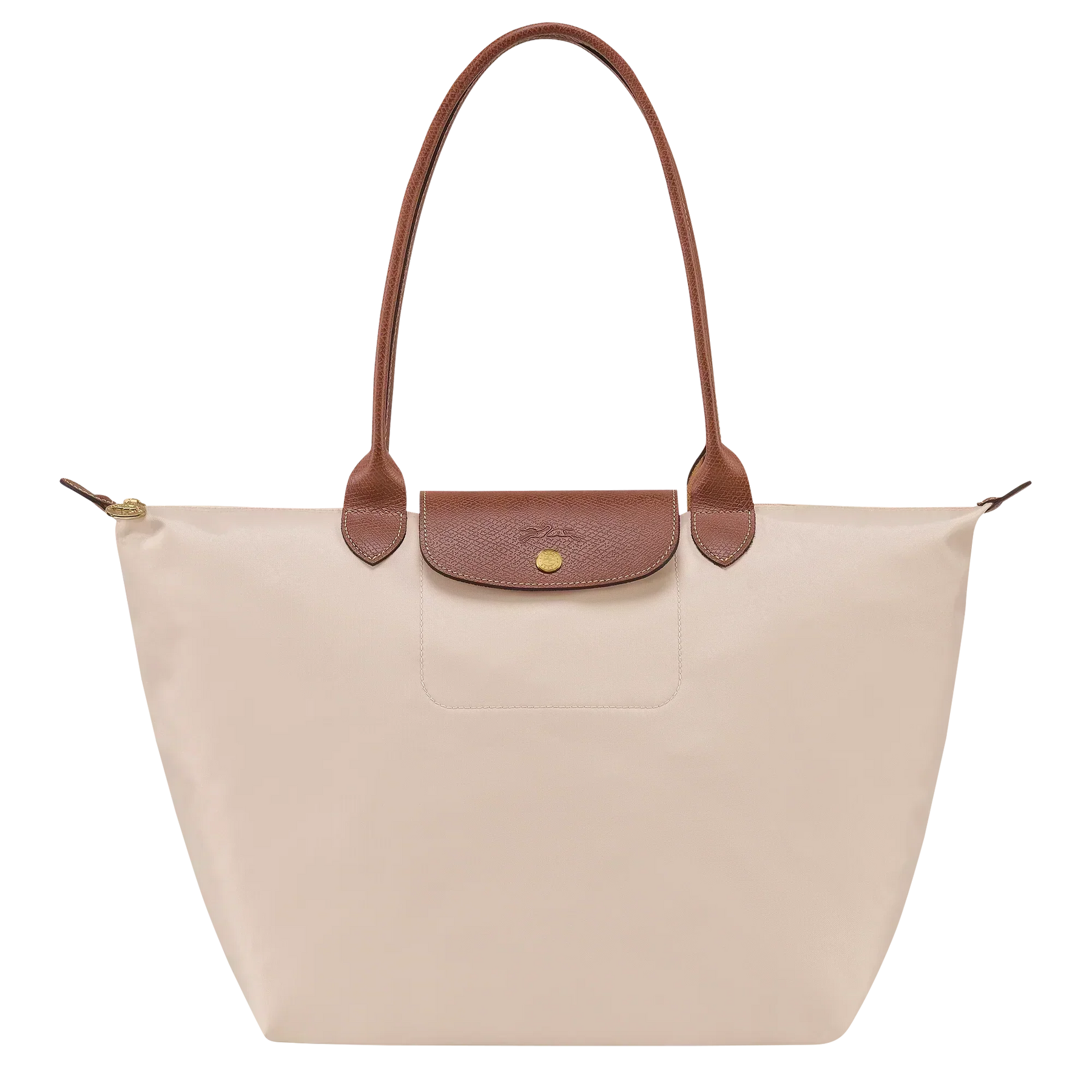 Large Foldable Nylon Bag, Paper White