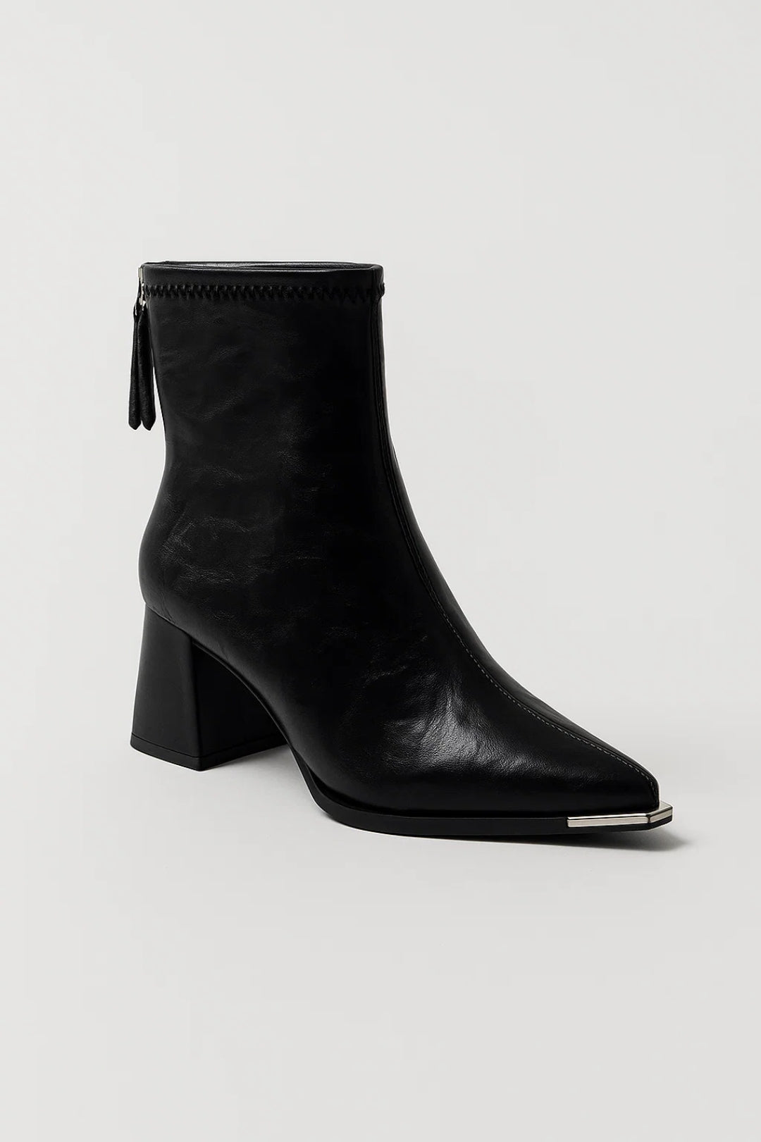 Thea | Women's Pointed Toe Block Heel Ankle Boots