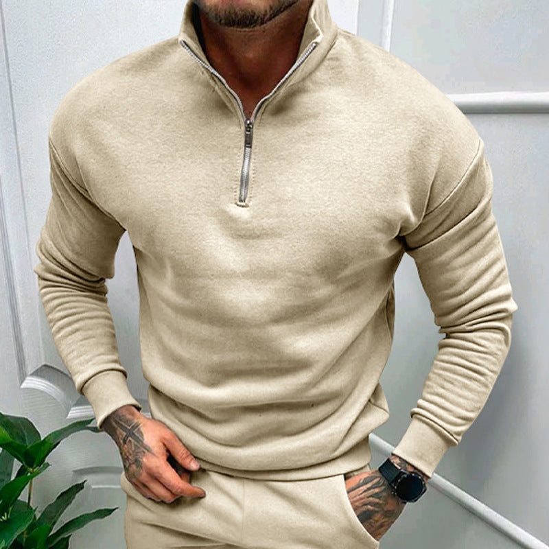 Lorence | Men's Modern Half-Zip Sweater