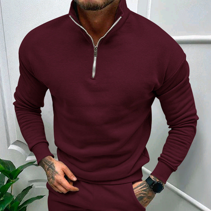 Lorence | Men's Modern Half-Zip Sweater