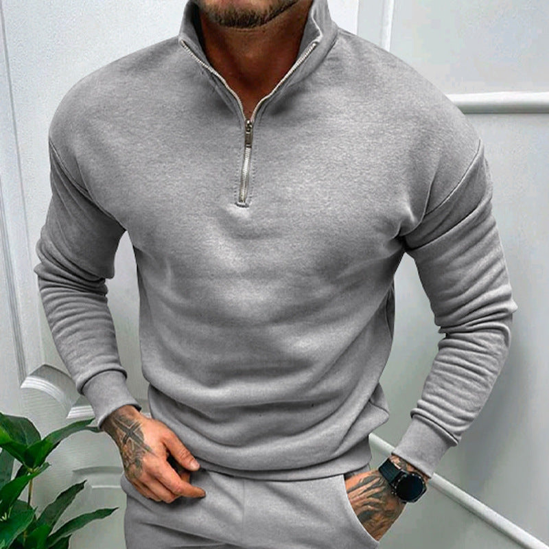 Lorence | Men's Modern Half-Zip Sweater