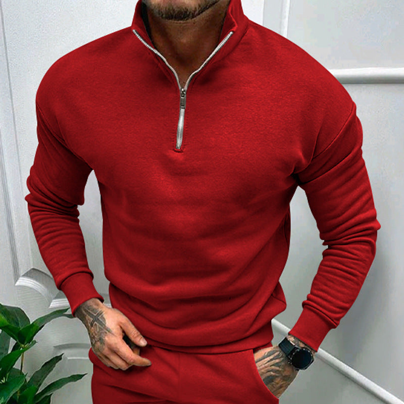 Lorence | Men's Modern Half-Zip Sweater
