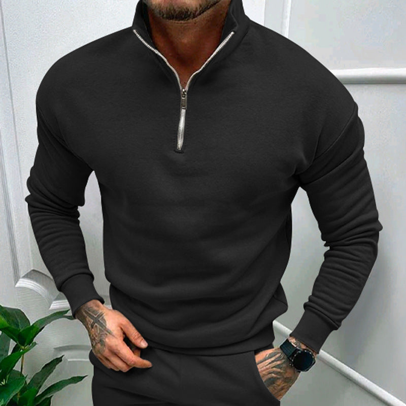 Lorence | Men's Modern Half-Zip Sweater