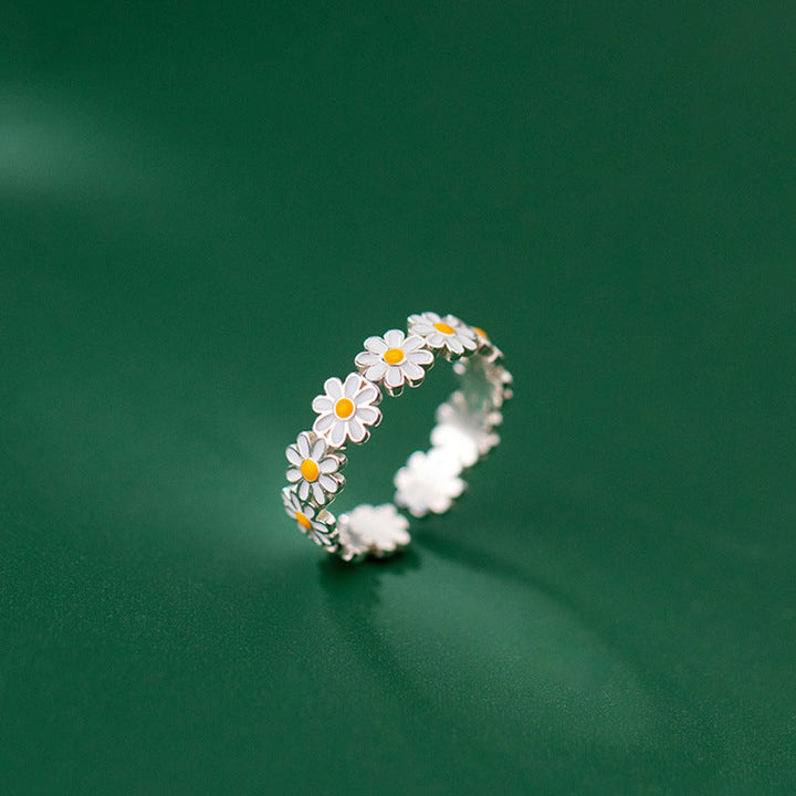 MAISY™ – Bague Marguerite Fleurie