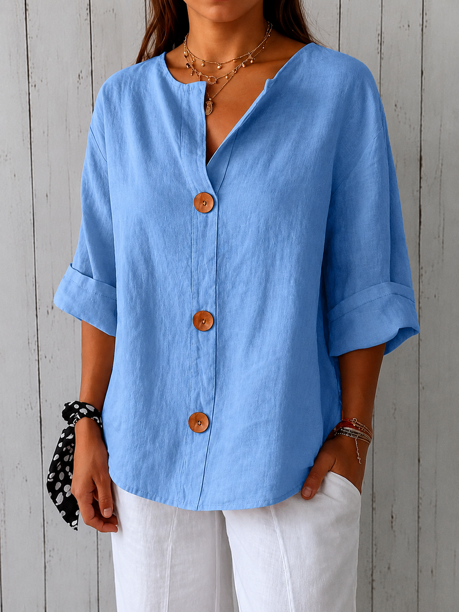 Olivia | Loose-fitting Summer Blouse