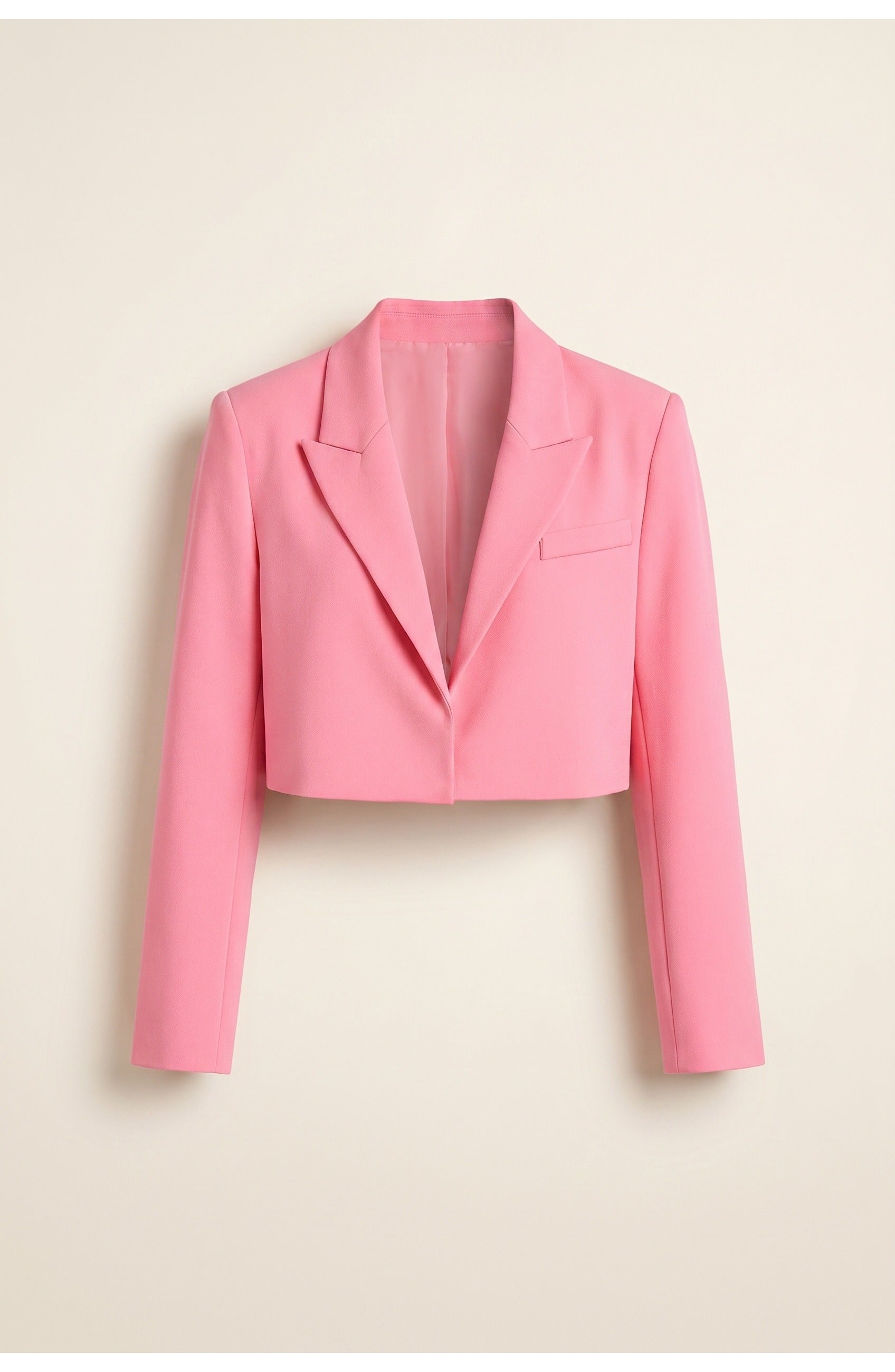 Elouise | Women's Cropped Lapel Collar Tailored Blazer