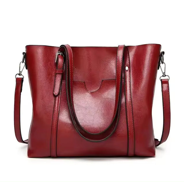 Clara | Sac porté épaule en cuir lisse