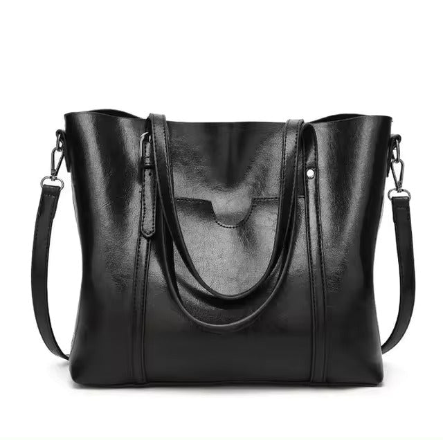 Clara | Sac porté épaule en cuir lisse