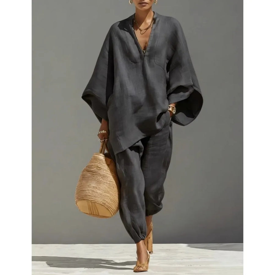 Silvia | Pantalons Casual Amples Rétro Simples pour Femme