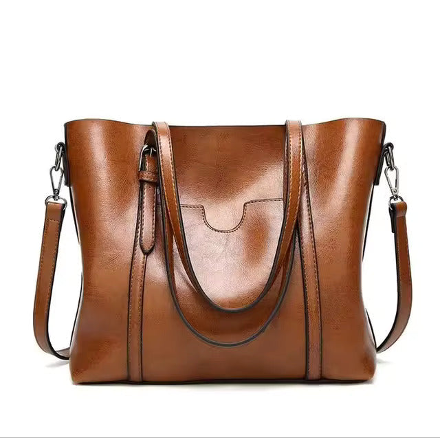 Clara | Sac porté épaule en cuir lisse