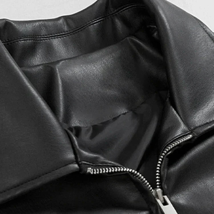 Martin | Men’s Streetwear Oversized Leather Bomber Jacket