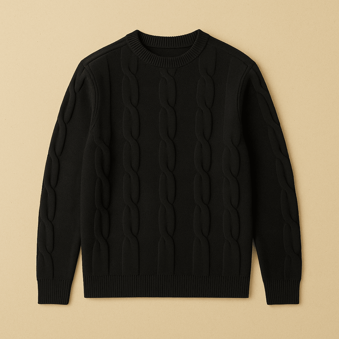 Sven | Men's Cable Knit Sweater