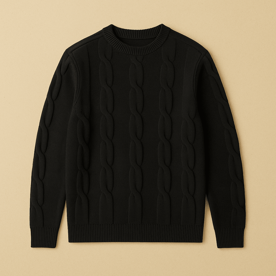 Sven | Men's Cable Knit Sweater
