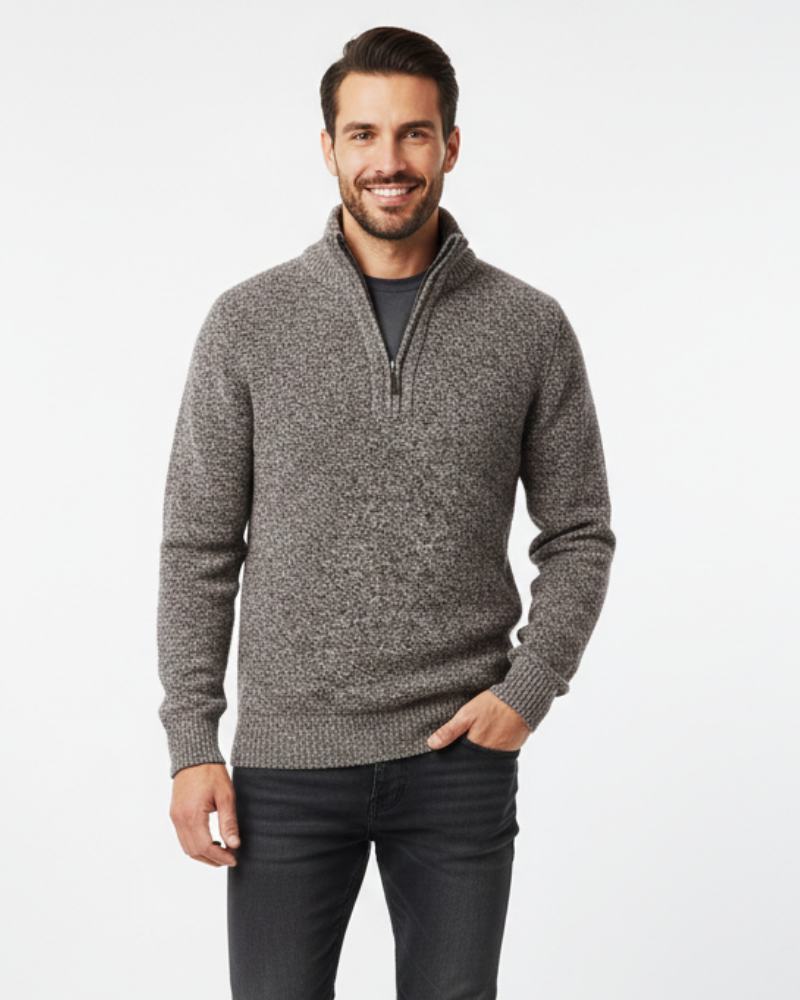 Evan | Men's Half-Zip Sweatshirt