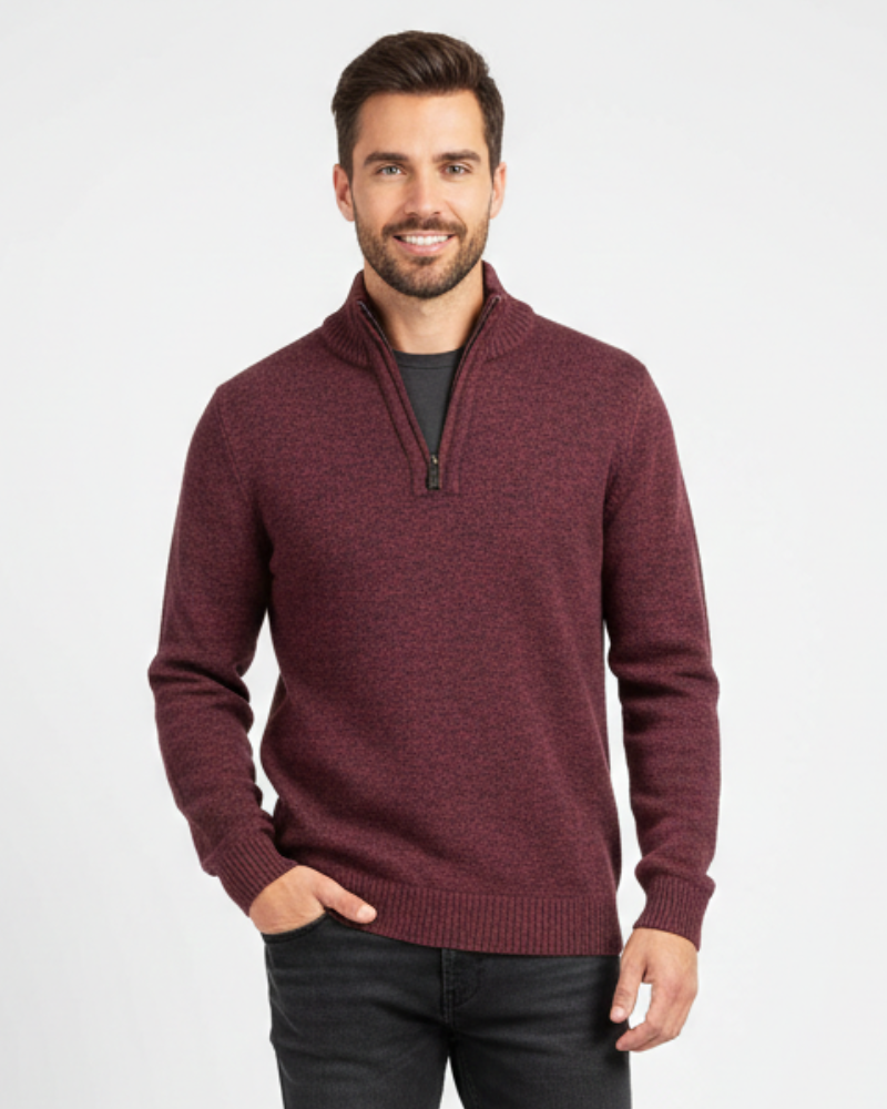 Evan | Men's Half-Zip Sweatshirt