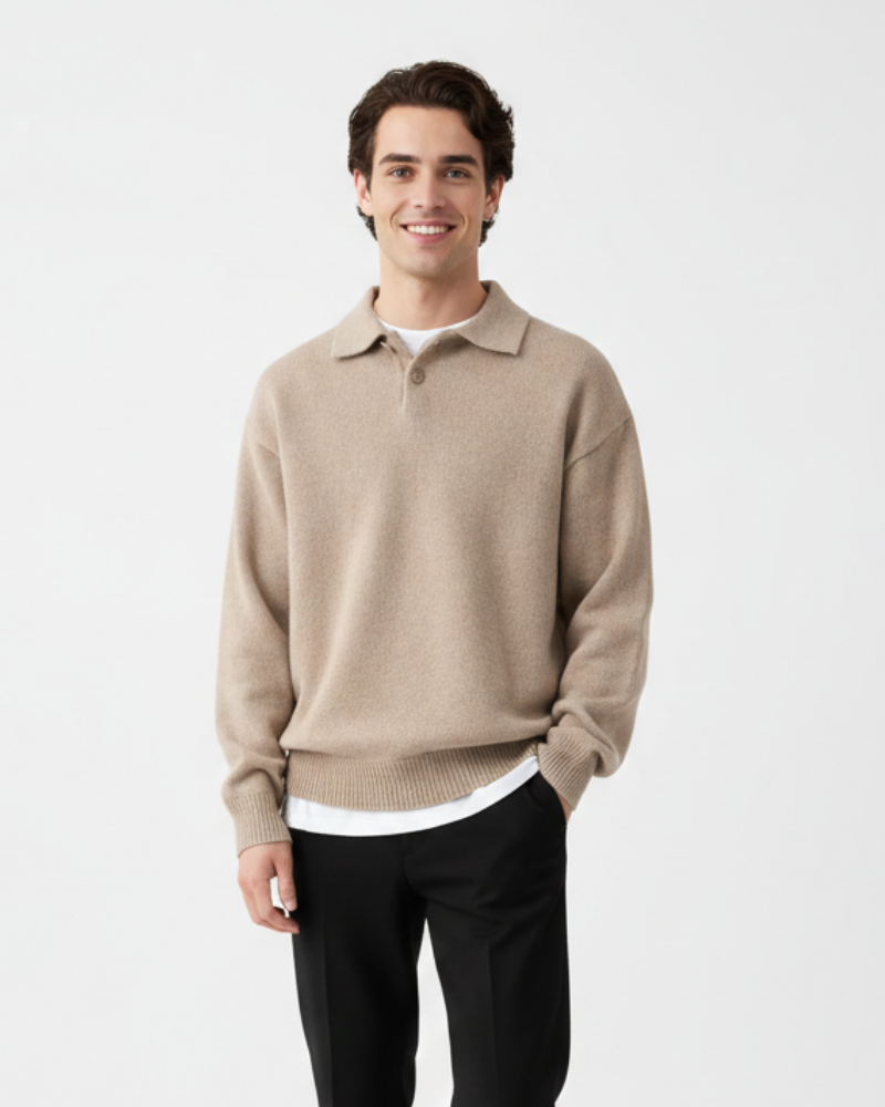 Jameson | Men's Knit Polo Shirt