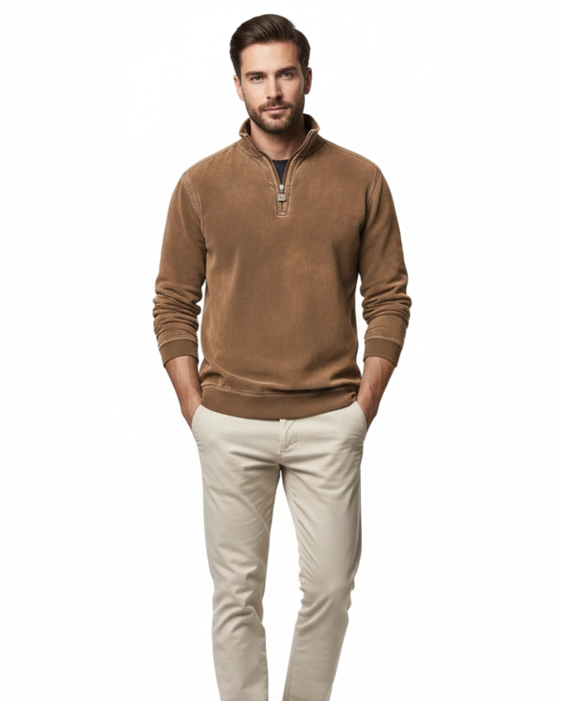 Luka | Men's Quarter-Zip Fleece Pullover