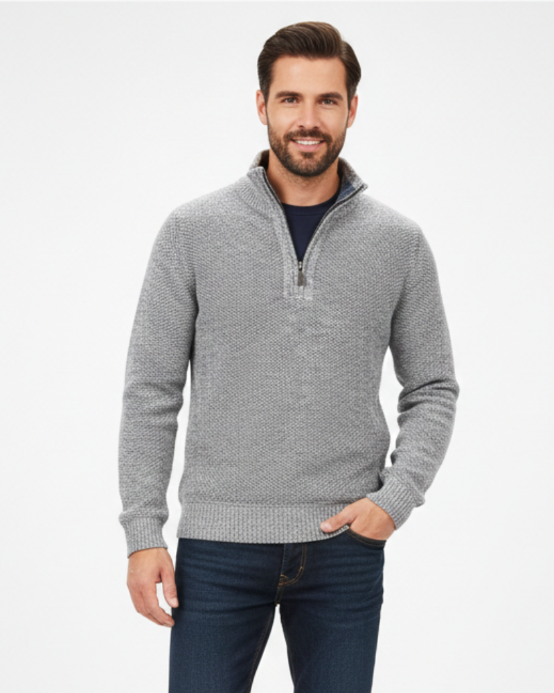 Evan | Men's Half-Zip Sweatshirt