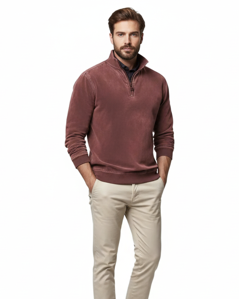 Luka | Men's Quarter-Zip Fleece Pullover