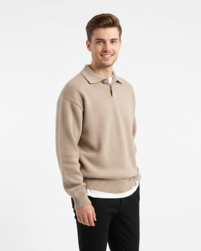 Jameson | Men's Knit Polo Shirt