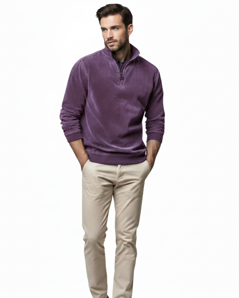 Luka | Men's Quarter-Zip Fleece Pullover