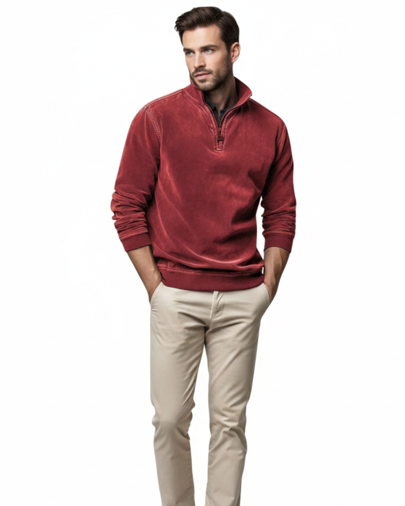 Luka | Men's Quarter-Zip Fleece Pullover