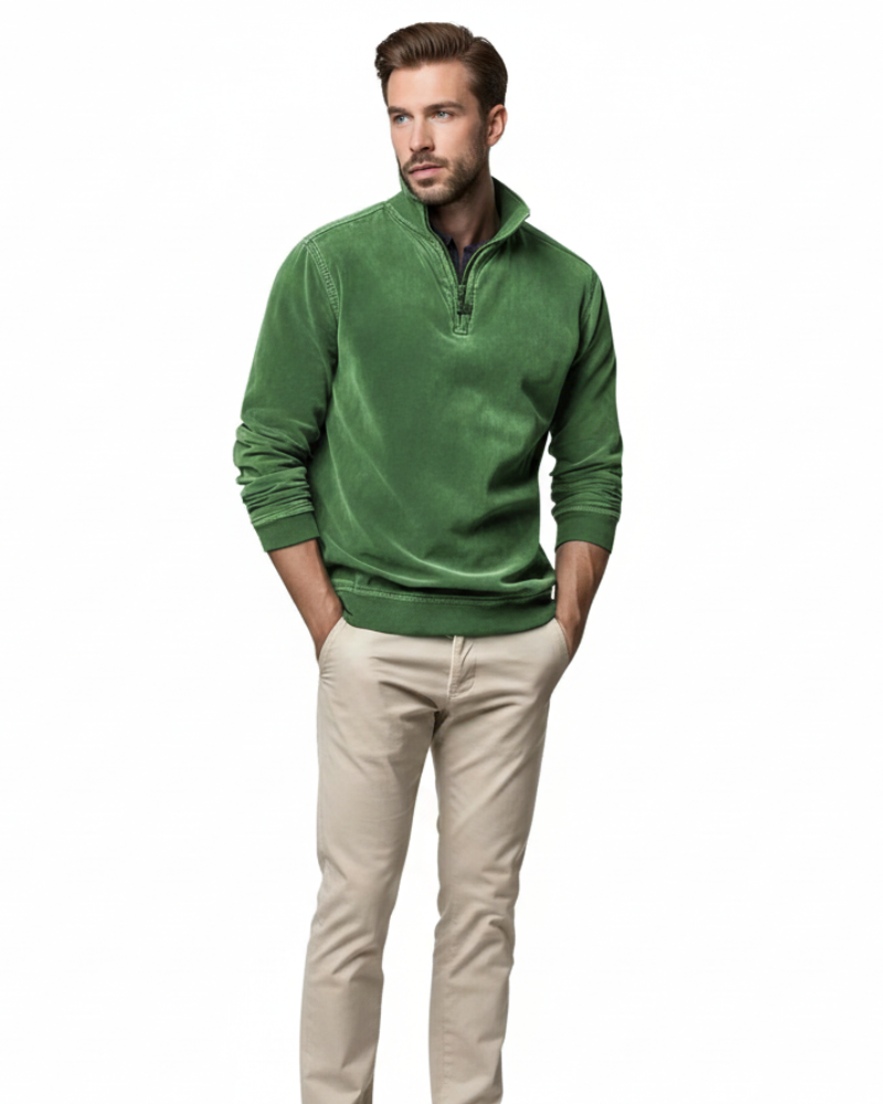 Luka | Men's Quarter-Zip Fleece Pullover