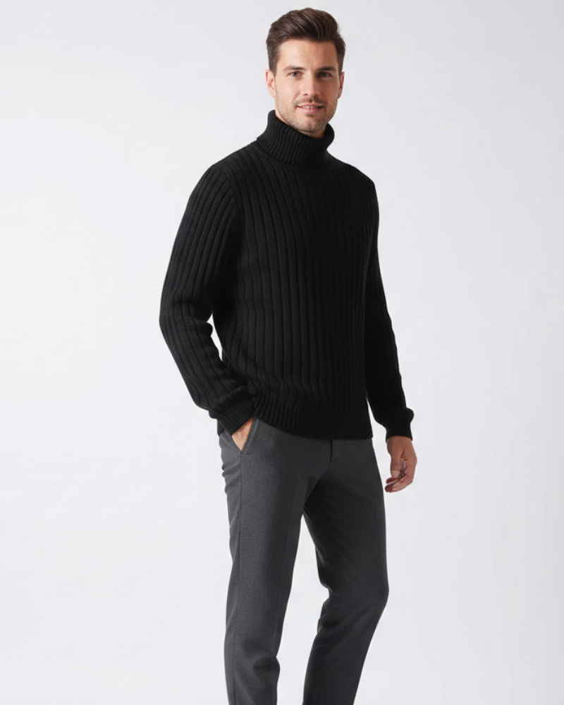 James | Men's Cozy Turtleneck Sweater
