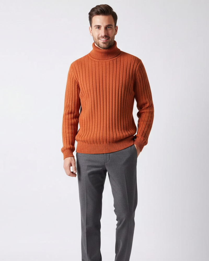 James | Men's Cozy Turtleneck Sweater