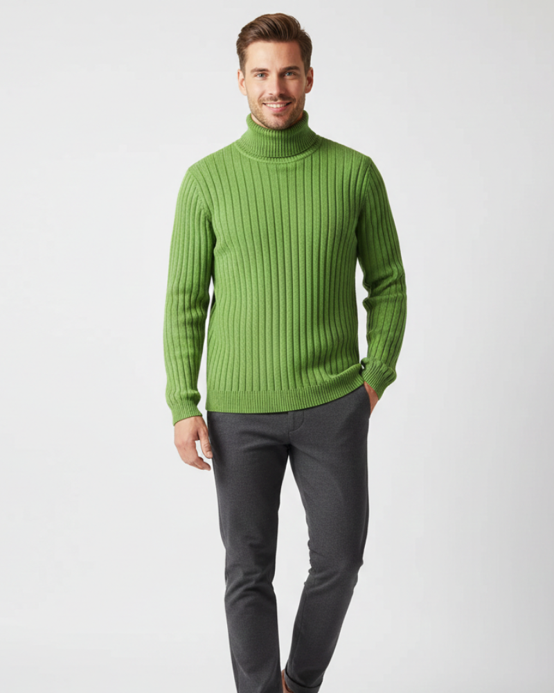 James | Men's Cozy Turtleneck Sweater