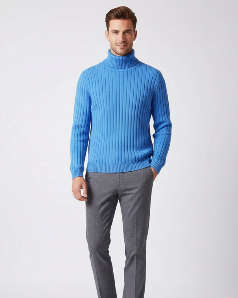 James | Men's Cozy Turtleneck Sweater