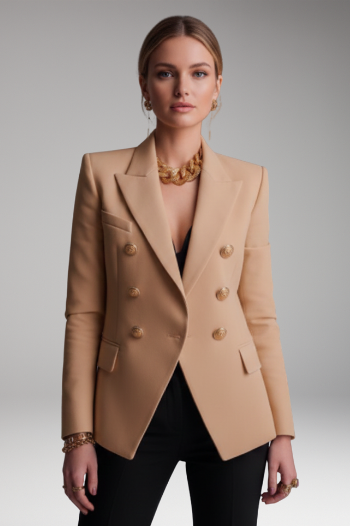 Anouk | Women's Overlapping Front Lapel Collar Blazer