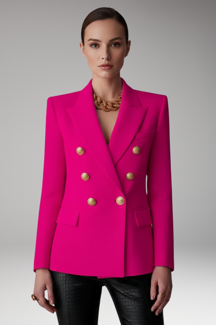 Anouk | Women's Overlapping Front Lapel Collar Blazer