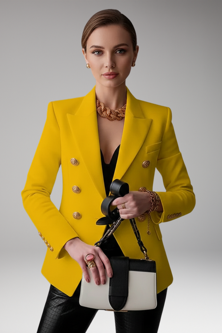 Anouk | Women's Overlapping Front Lapel Collar Blazer