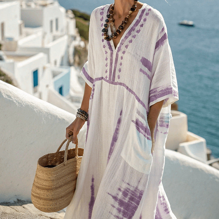 Robe Ample "Gabrielle" – Style Décontracté Chic