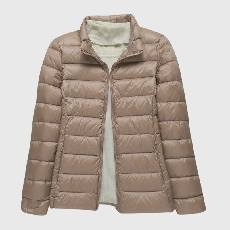 Grace | Womens Lightweight Hooded Puffer Jacket Packable