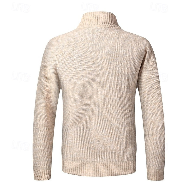 Kendrick | Men's Warm Zip-Up Cardigan