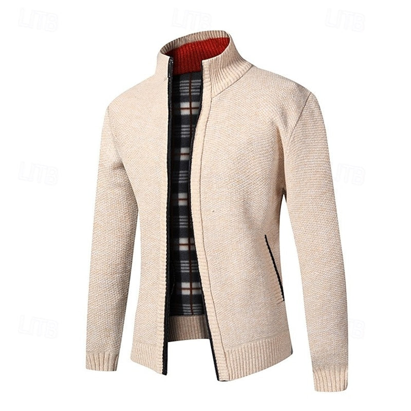 Kendrick | Men's Warm Zip-Up Cardigan