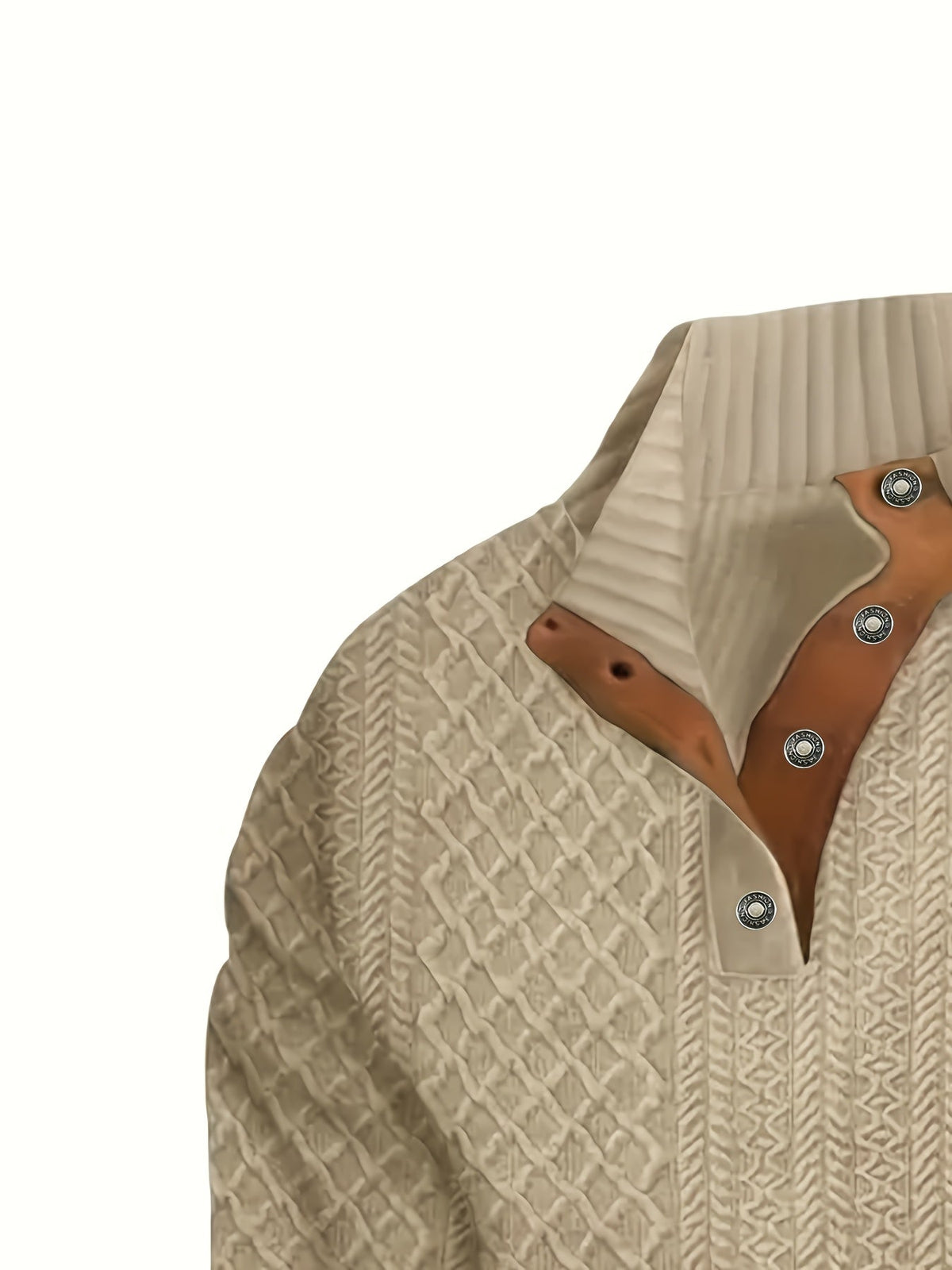 Aldvance | Men's Cozy Cable Knit Pullover Sweater
