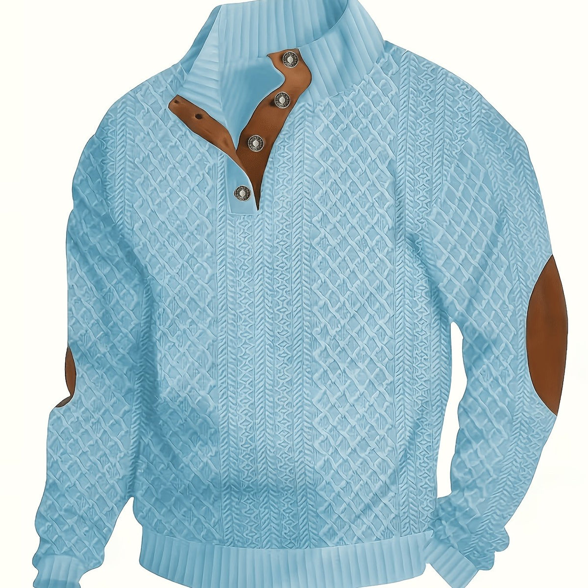 Aldvance | Men's Cozy Cable Knit Pullover Sweater