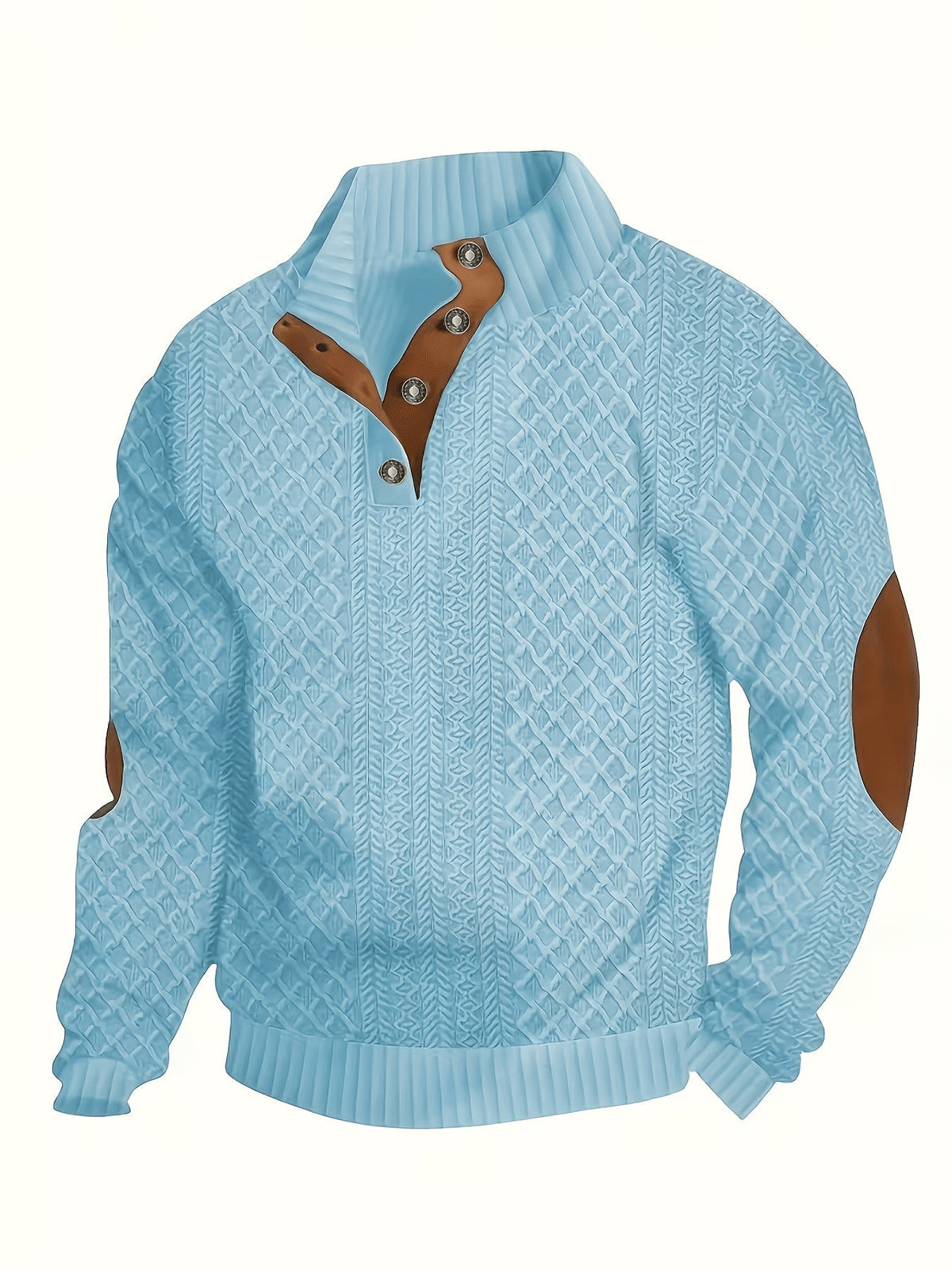 Aldvance | Men's Cozy Cable Knit Pullover Sweater