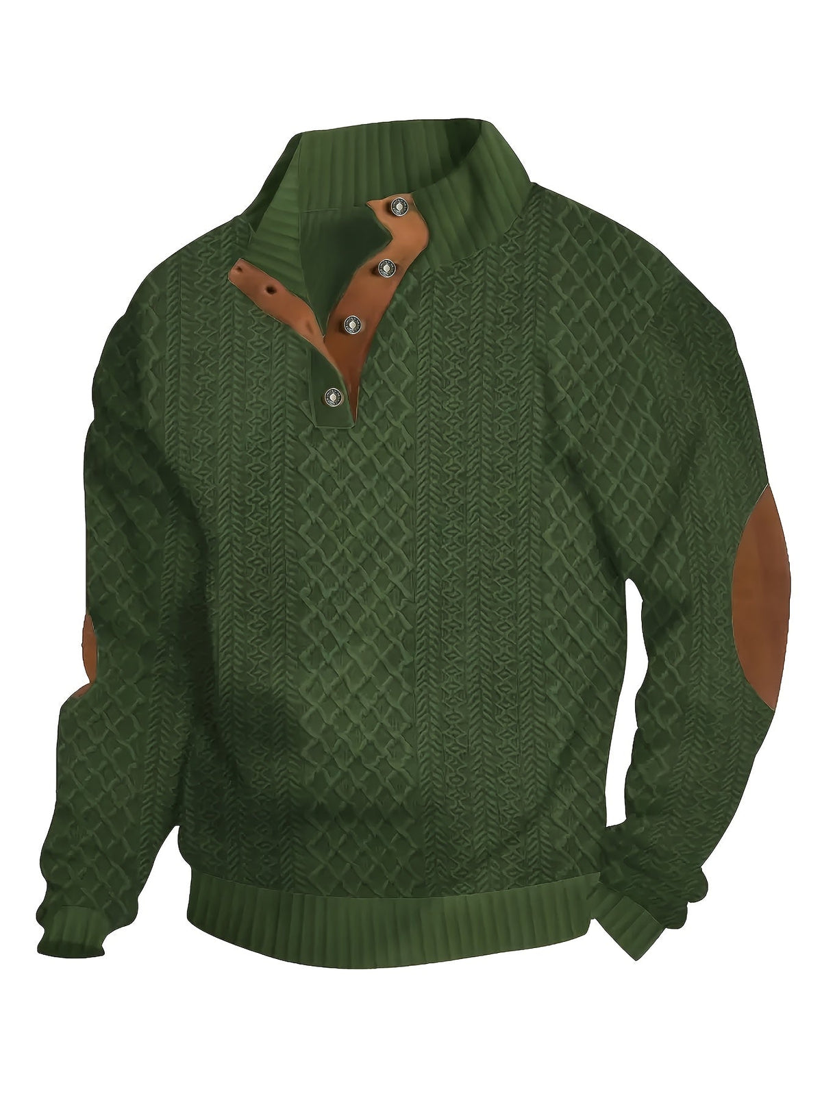 Aldvance | Men's Cozy Cable Knit Pullover Sweater