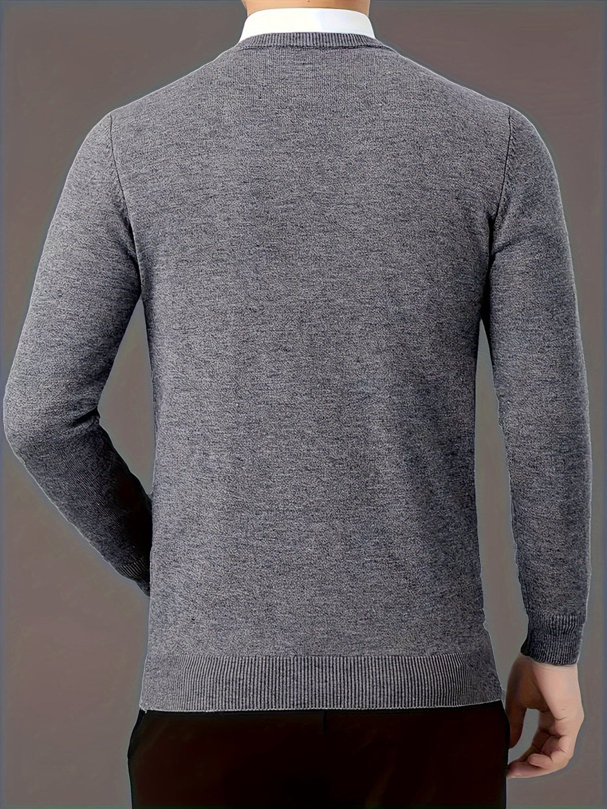 Aldwyn | Men's Cozy V-Neck Pullover Sweater