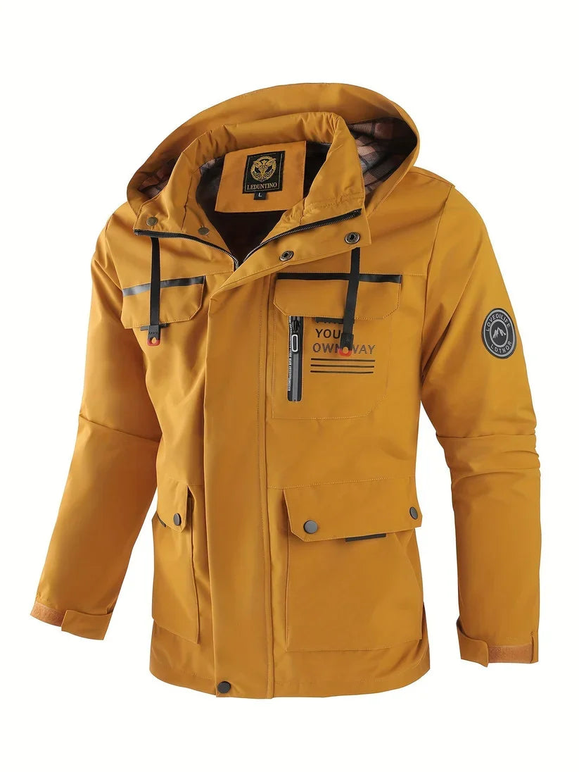 Logan | Men’s Waterproof Winter Jacket with Hood