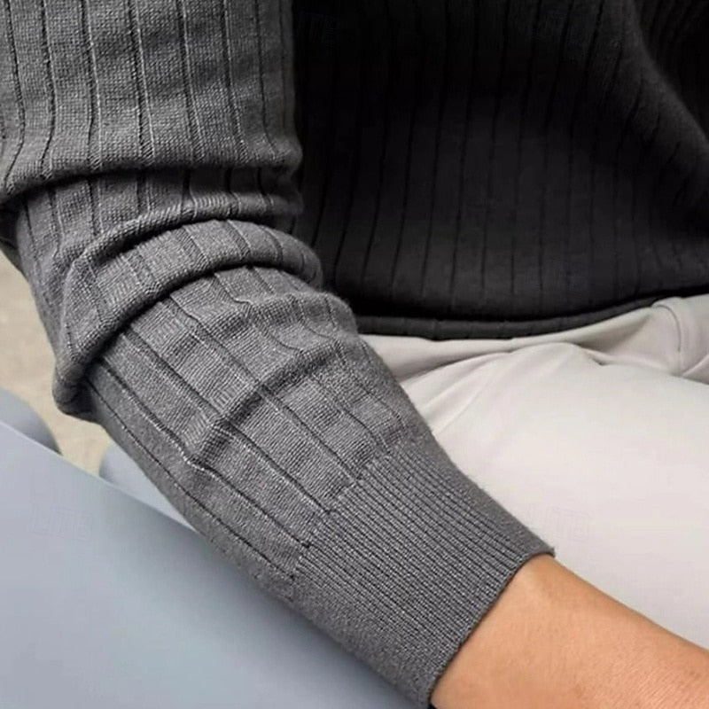 Brennick | Men's Cozy Henley Sweater