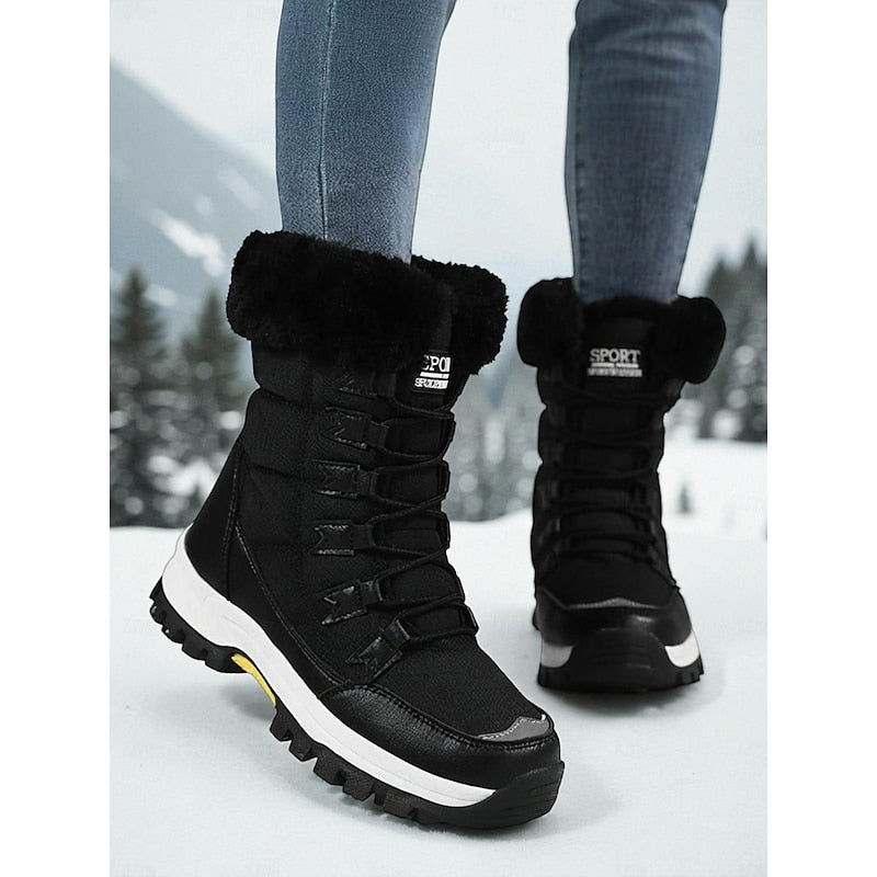 Brenova | Women's Plush-Lined Winter Snow Boots