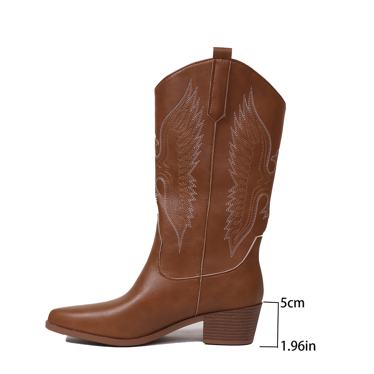 Brindal | Women's Wing Stitched Western Boots
