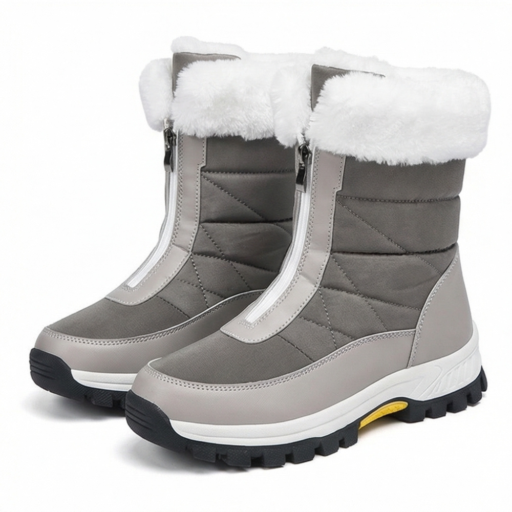 Brynmora | Women's Quilted Fur-Lined Winter Boots