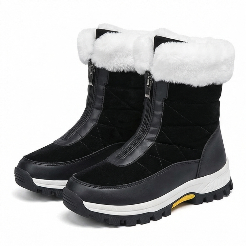Brynmora | Women's Quilted Fur-Lined Winter Boots
